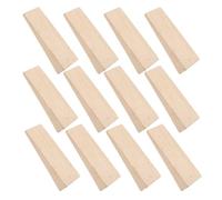 LRXIYODE Wooden Hammer Handle Wedge Axe Handle Wedges 12pcs Wear Resistant Fixing Accessory for Gardening Tools and Outdoor Use