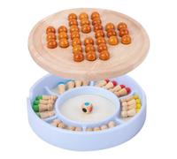 LRXIYODE Wooden Memory Chess Game with Storage Box Educational One Logic Training for Boys and Brain Development Matching Game for Family Fun