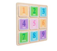 LRXIYODE Wooden Number Puzzle for Early Learning Animal Cognition Educational Peg Puzzle Enhances Hand Eye Coordination Creative Thinking Development