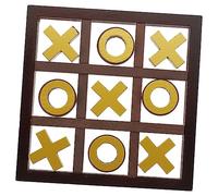 LRXIYODE Wooden Toe Board Game Interactive Party for Educational Logic Game to Enhance Critical Thinking and Creativity Portable and Family Fun