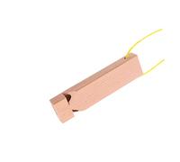 LRXIYODE Wooden Train Whistle DIY Craft Plaything for Real Wood Double Row Sound Creative Birthday Party Favor Musical Boys Random Color