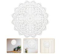 LRXIYODE Wooden Wall Art Panel 3d Embossed Rustic Farmhouse Design, Simple and Stylish Wood Wall Decor for Bedroom or Study Room, Convenient to Decorate and Beautiful Indoor Ornament