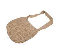 LRXIYODE Woven Crochet Crossbody Bag for Women Retro Style Messenger Tote Casual Shoulder Bag Multi Pocket for Beach Travel and Shopping