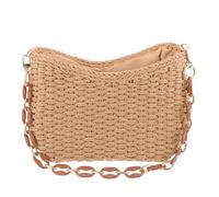 LRXIYODE Woven Straw Beach Bag for Women 2023 Large Capacity Portable Handbag Can Be Clutch Crossbody Or Shoulder Bag Stylish Beige Summer Purse Suitable for Birthdays and Anniversaries