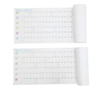 LRXIYODE Yearly Wall Planner Calendar Full Year Planning and Enhanced Organization, Paper Material Smooth Writing Surface and Colourful Decoration, Includes Habit Tracker and Wall Calendar