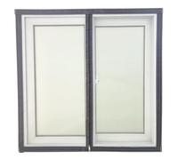 LRYELWA Window Net to Keep Bugs Out Bug Net,with Double Zip Opening,Self-Adhesive Netting Fly Screen Anti-Mosquito Insect Window Mesh Net,Black Frame Grey Net,Custom (145cm x 120cm)