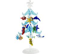 LS Arts XM-576 Glass Tree - Blue Sea Life Christmas Glass Tree - 7.75 - Gift Box by LSArts