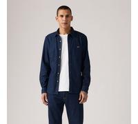 LS Battery Denim Shirt in Slim Fit blue