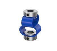LS D27L40 8 Source Encoder Shaft Coupling Double Loop Coupler Aluminum Flexible CNC 3D Printer Servo Motor Joint Universal 1pcs(5mmX11mm)