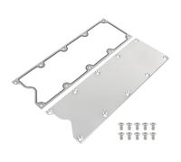 LS Gen 3 Valley Pan Cover Plate Low Profile with Gasket and Seals Compatible with LSX LS1 LM7 LR4 LQ4 LS6 L59 LQ9 LM4 L33 (Silver)