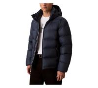 LS Nylon Zip Off Hood Jacket - male - Calvin Klein Jeans - Down Jackets - Blue - XL - Jackets XL