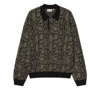 LS Snake Polo- male- Carhartt Wip- Polo Shirts- Black- S- Tops S