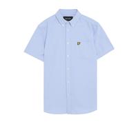 LS Woven Shirts Short Sleeve Oxford Shirt - male - Lyle & Scott - Short Sleeve Shirts - Blue - S - Shirts S