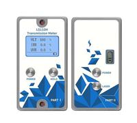 LS110H 1400nm IR Window Tint Glass Light Transmittance Detection Split Solar Film Tester Window Tint Meter for Car Automatic Calibration