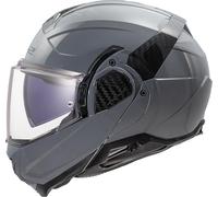 LS2 Advant II FF910. Motorcycle Helmet. Modular Flip Front. KPA + Carbon Components. Pinlock and Carry Backpack Included. Gloss Nardo Grey. XL