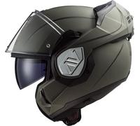 LS2, Advant Modular Flip Front Motorcycle Helmet. ECE 22.06 Certified. Complete With Pinlock and Luxury Camo Backpack Style Carry Bag. Special Matt Sand. XL