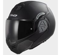 LS2 Advant Solid Black Matte Reversible Convertible Modular Helmet Size M