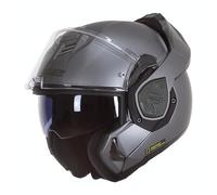 LS2, ADVANT SOLID Flip-Up Motorcycle Helmet Matt Titanium S