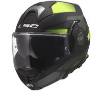 LS2 FF901 ADVANT X NOVA Klapphelm matt schwarz-fluo gelb XXL