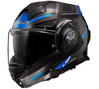 LS2 Advant X Motorbike Motorcycle Helmet Spectrum Black / Titanium Blue