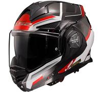 LS2 Advant X Motorbike Motorcycle Helmet Spectrum Black / White / Red