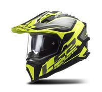 LS2 Adventure701 EXPLORER Adventure Helmet Alter Matt Black/Hi-Vis YellowXXL Matt Black,Hi-Vis Yellow