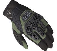 LS2 All Terrain II Motorcycle Gloves, black/green, size XL