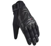 LS2 All Terrain Mens Motorcycle Gloves Leather & Textile Black XXL