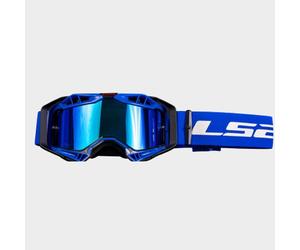 LS2 Aura Pro Goggles with Iridium Lens for Off Road Motorcycle Motocross Helmets