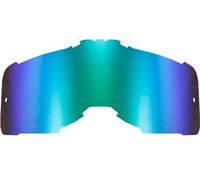 LS2 Aura Replacement Lenses, green mirrored