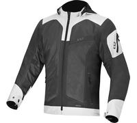 LS2 Bolton Air waterproof Motorcycle Textile Jacket, grey-green, size 4XL for Men