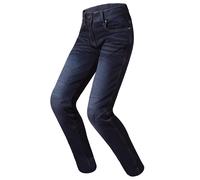 LS2 Bradford Women's Motorcycle Jeans Scooter Slim Fit Aramid Reinforced Blue