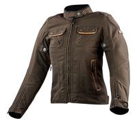 LS2 Bullet Ladies Motorcycle Motorbike Textile Jacket Brown