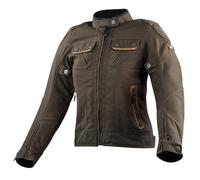 LS2 Bullet Ladies Waterproof Wax Vintage Touring Motorcycle Jacket Short Coat