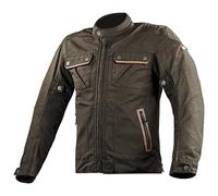 LS2 Bullet waterproof Motorcycle Textile Jacket, brown, size 2XL for Men