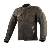 LS2 Bullet Mens Motorcycle Wax Jacket Waterproof Vintage Motorbike Jackets