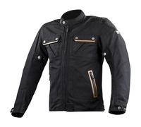 LS2 Bullet Mens Motorcycle Wax Jacket Waterproof Vintage Motorbike Jackets
