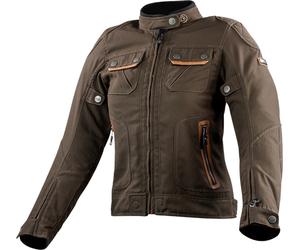 LS2 Bullet waterproof Ladies Motorcycle Textile Jacket, brown, size M for Women