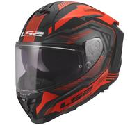 LS2 Challenger II Motorbike Motorcycle Touring Helmet - Dravix Matt Red