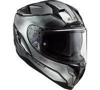 LS2, Challenger Jeans Titanium Full Face Motorcycle Helmet, S