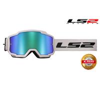 LS2 CHARGER ENDURO MOTOCROSS GOGGLES MOTORCYCLE ATV QUAD DIRTBIKE IRIDIUM VISOR