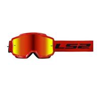 LS2 Charger Motocross Goggle, red for Men