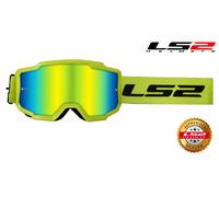 LS2 Charger Motocross Goggle, yellow for Men