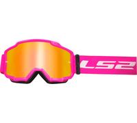 LS2 Charger Motocross Goggles, pink for Men