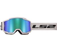 LS2 Charger Motocross Goggles, white for Men