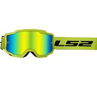 LS2 Charger Motocross Goggles, yellow for Men