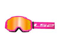 LS2 Charger Motocross Off-Road Goggles Enduro MX Motorcycle Black Red Orange