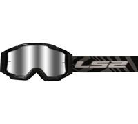 LS2 Charger Pro Motocross Goggle, black for Men