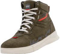LS2 Chrome Motorcycle Shoes, green, size 47 for Men