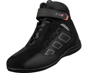 LS2 Dardo Motocycle Shoes, black, size 42 for Men
